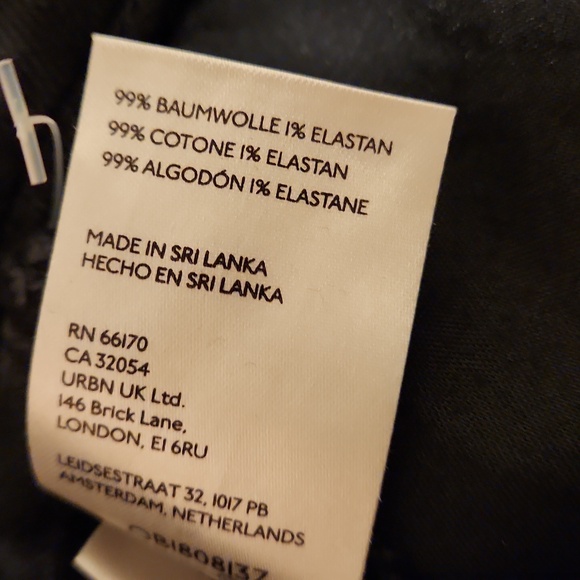 ❤️ ANTHROPOLOGIE PILCRO WIDE LEG JEANS SPORT CUFF JEANS, WASHES BLACK, 2 (26) - Picture 10 of 14